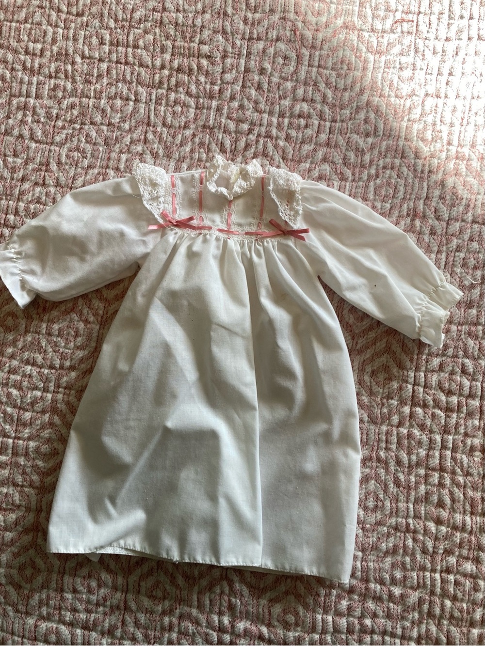 Pleasant Company American Girl Doll Samantha Nightgown Pc tag